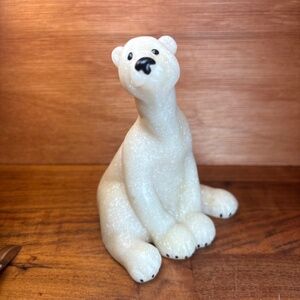 Vintage Quarry Critter Second Nature Designs Polar Bear "Porter" 45708